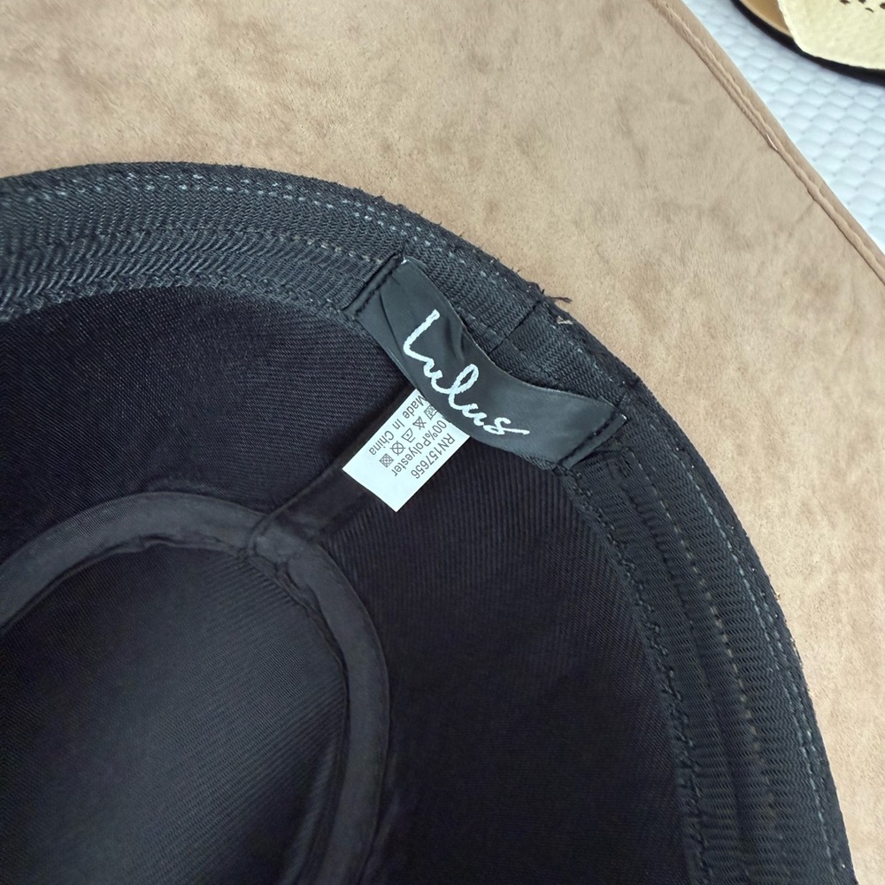 Lulu's Brown Suede Hat - Picture 4 of 4